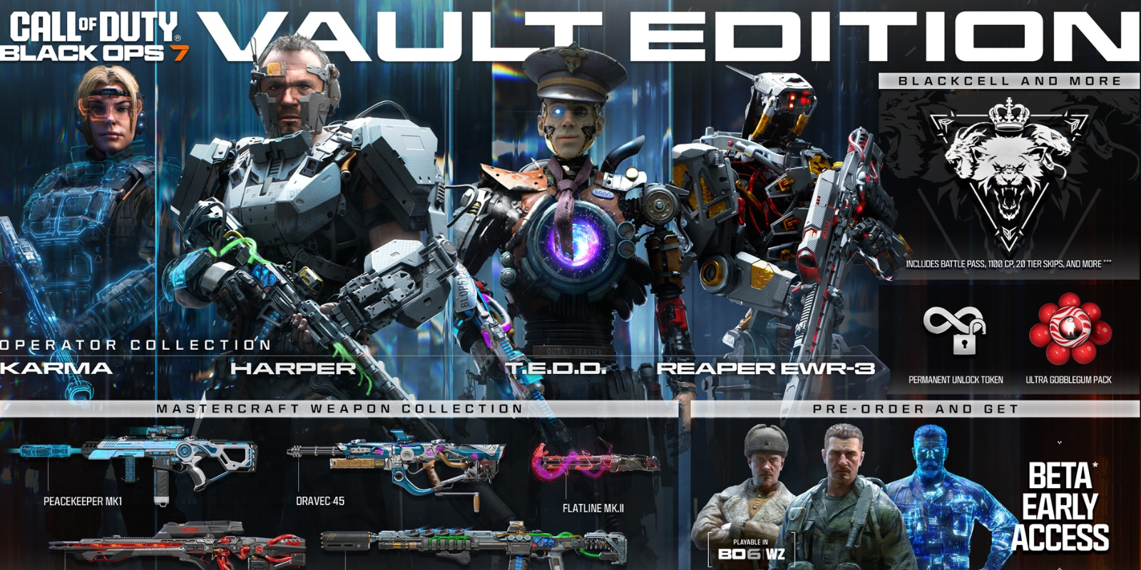 Black Ops 7 Vault Edition Rewards